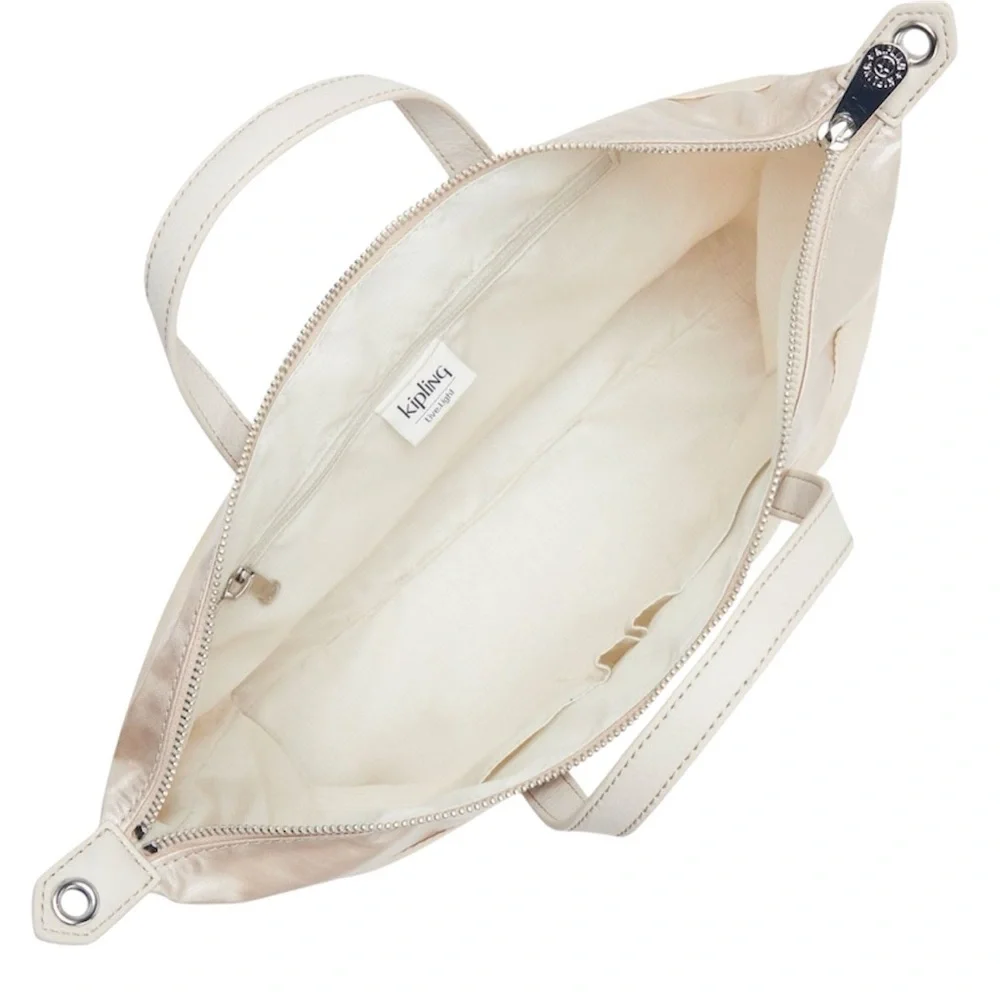 Kipling|Women’s Muze Plus Kala Mini Tote S Ivory Cloud Bl - Picture 3 of 12